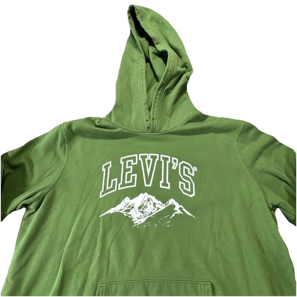 Levis Green Mountain Hoody SWEATER Large XL - Picture 2 of 9